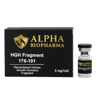 HGH Fragment 176-191 van Alpha BioPharma voorkant