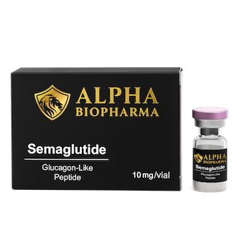 Semaglutide 10 mg van Alpha BioPharma voorkant