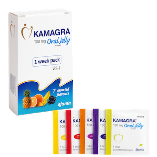 Verpakking Kamagra oral Jelly