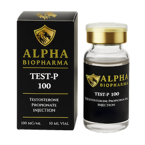 Testosterone Propionate van Alpha BioPharma voorkant