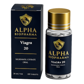 Viagra van Alpha BioPharma voorkant