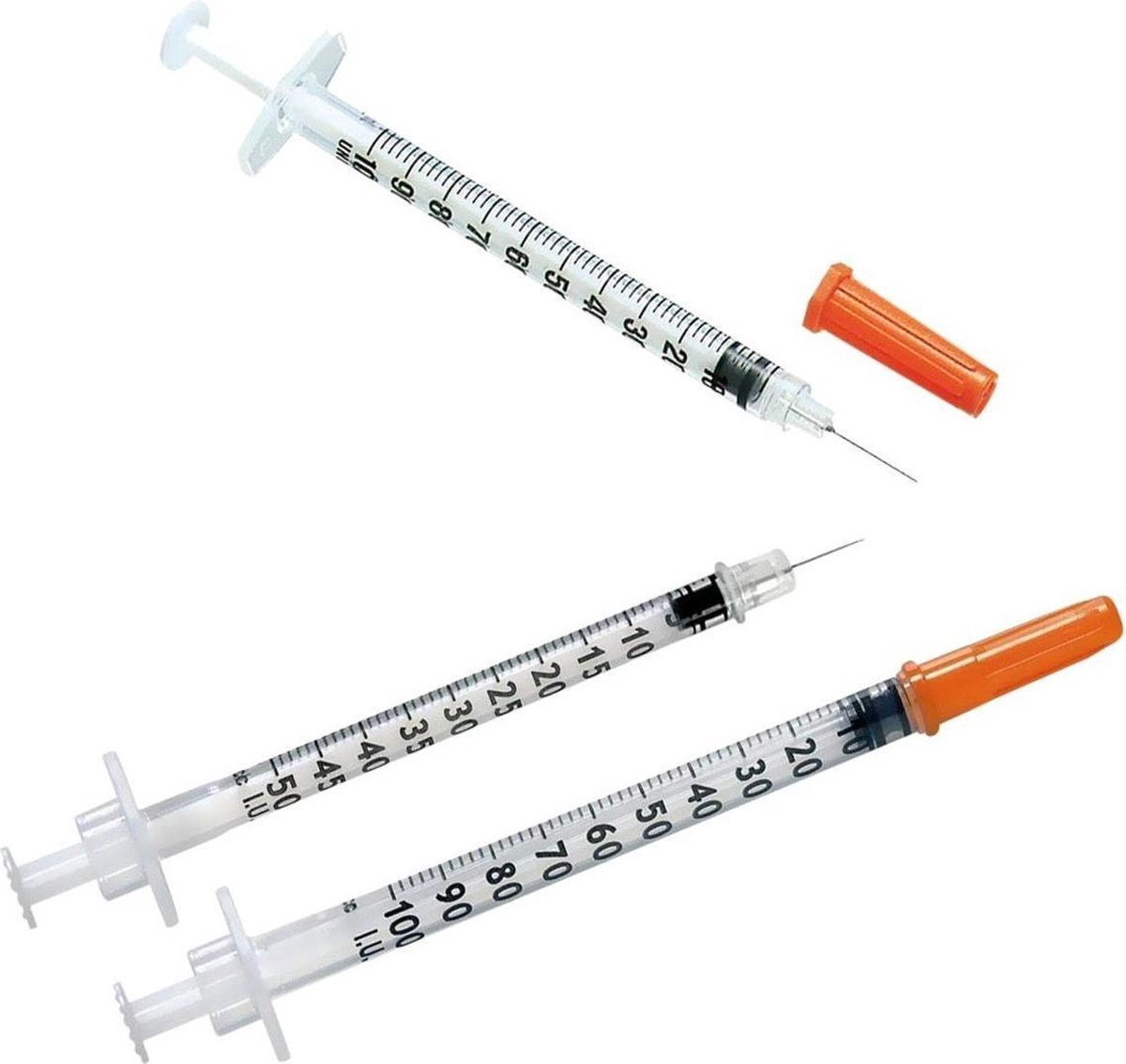 Insulinespuit 1ml + naald 0,33 x 12,7mm